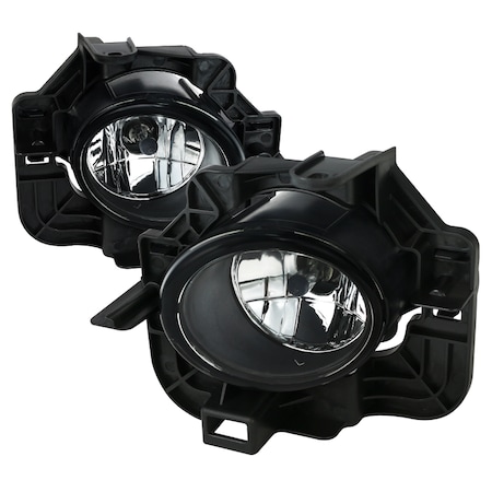 Spec-D Tuning 07-09 NissanAltima Fog Light Kit Clear Lens 4DoorOnly, LF-ALT084COEM-HZ LF-ALT084COEM-HZ